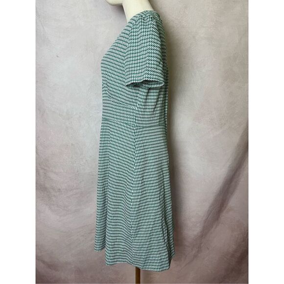 Vintage 1970s Houndstooth Dress - Picture 5 of 7